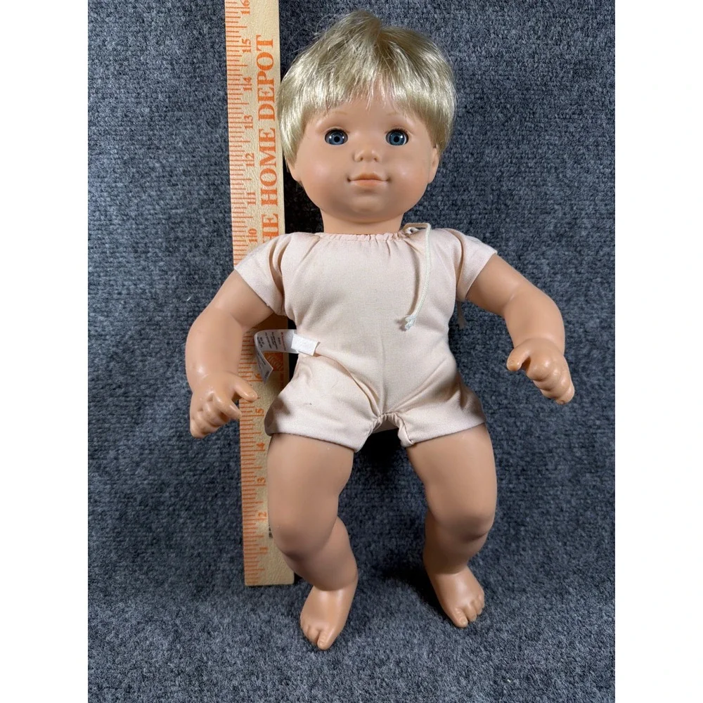 American Girl Bitty Baby Twin Boy Doll Blonde Hair Blue Eyes 15 inch 2013